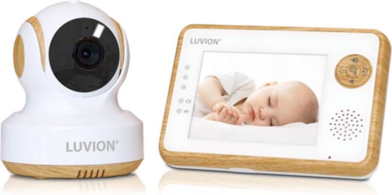 Luvion Essential Limited Wood babyfoon met camera en 3.5' kleurenscherm online kopen