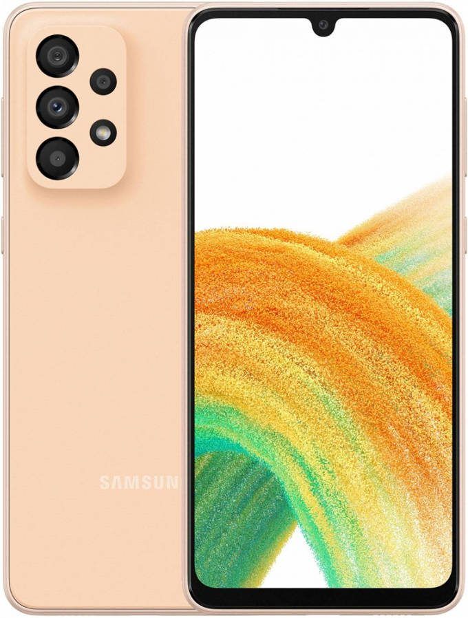 Samsung Galaxy A33 5G 128GB Smartphone Oranje