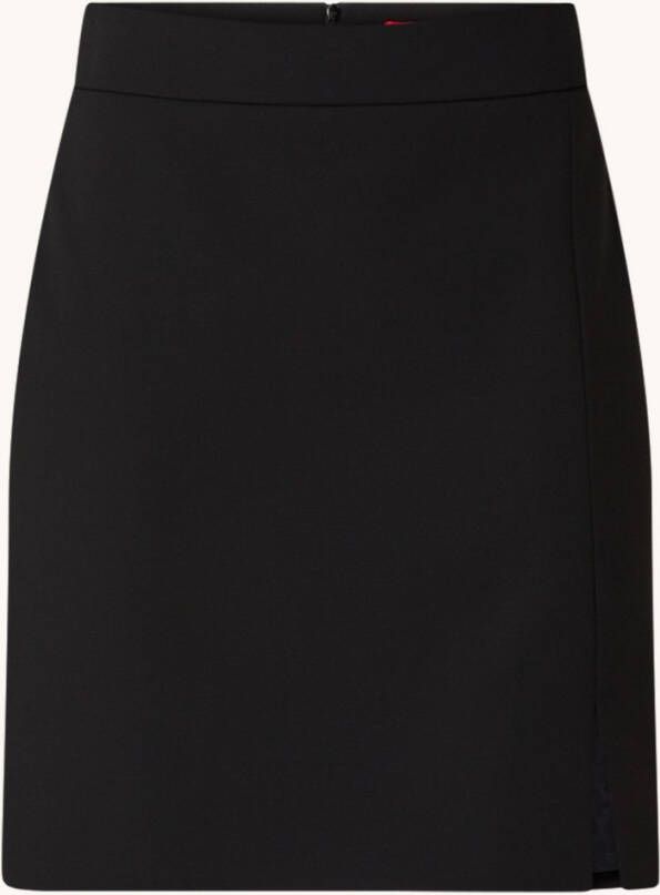 Hugo Boss Rovani mini kokerrok met split