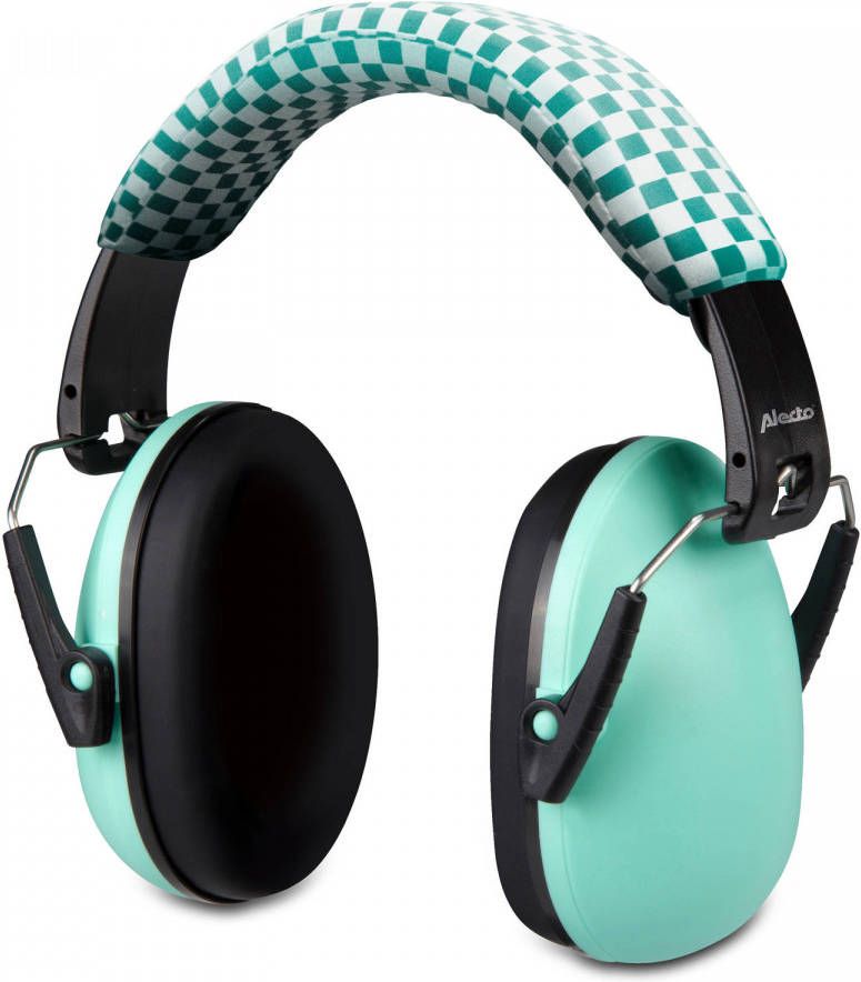 Alecto Alectro Gehoorbeschermer voor baby's en peuters BV 71 groen en zwart
