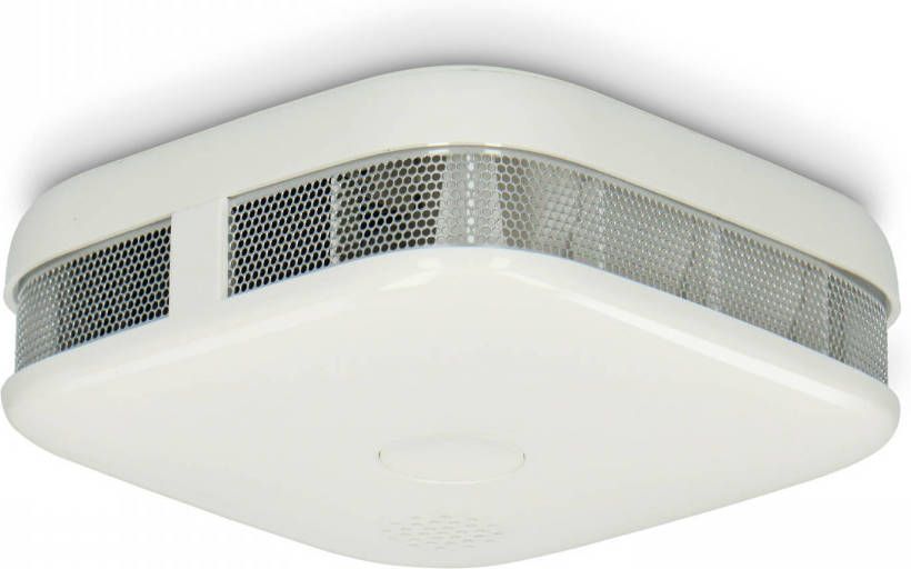 Alecto Rookmelder Met Compact Design Met 10 Jaar Batterij En Garantie Sa50 Wit