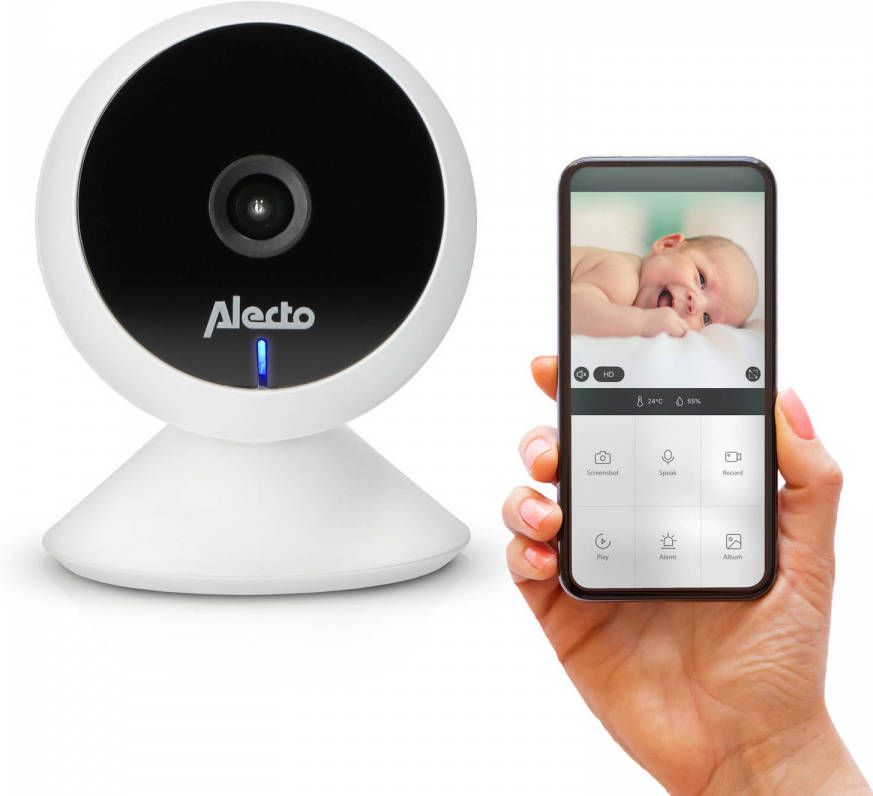 Alecto Wifi Babyfoon Met Camera Smartbaby5 Wit