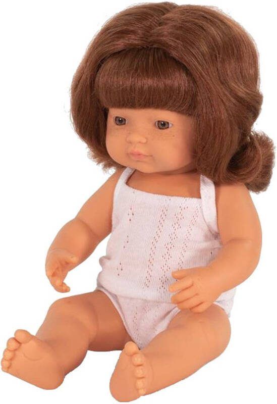 Miniland Babypop Meisje Met Vanillegeur 38 Cm Rossig