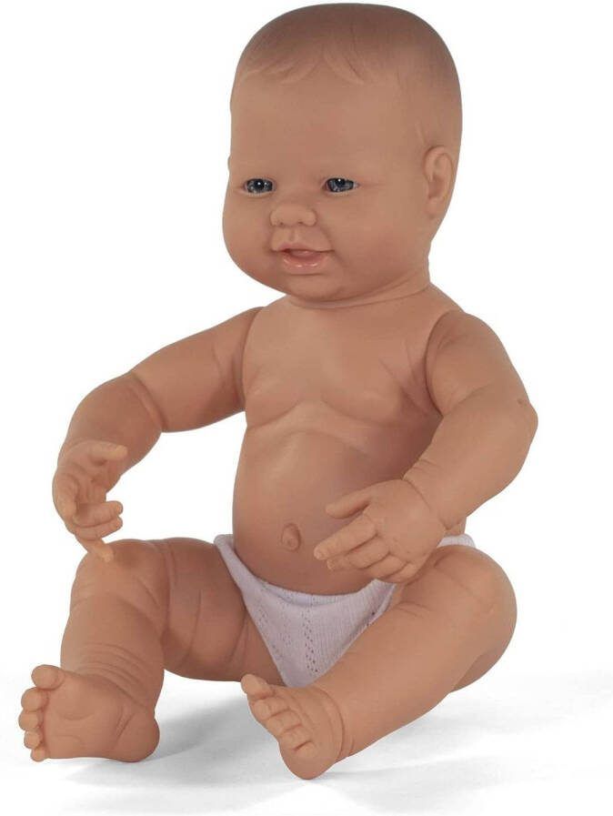 Miniland Babypop Jongetje Met Vanillegeur 40 Cm
