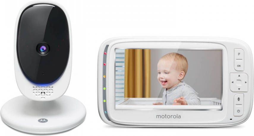 Motorola Comfort50 Babyfoon 5 Kleurenscherm Infrarood Nachtzicht