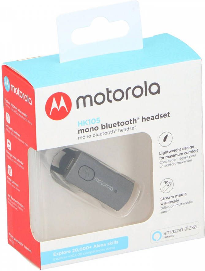 Motorola Hk105 Headset Mono Bluetooth Zwart online kopen