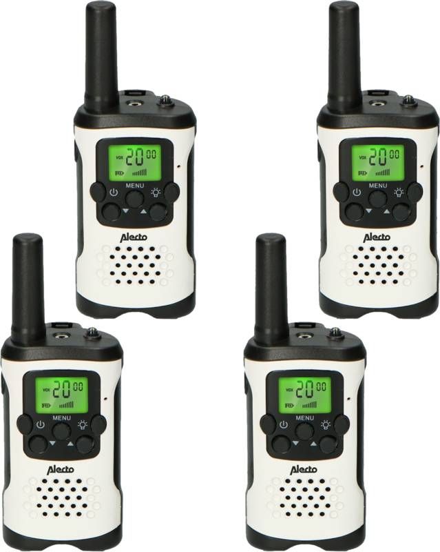 Alecto FR 175 4 delige set Wit