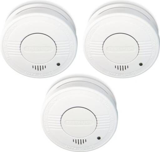 Alecto SA 18 8JR TRIPLE Rookmelder + time out 3 stuks 8 jaars batterij