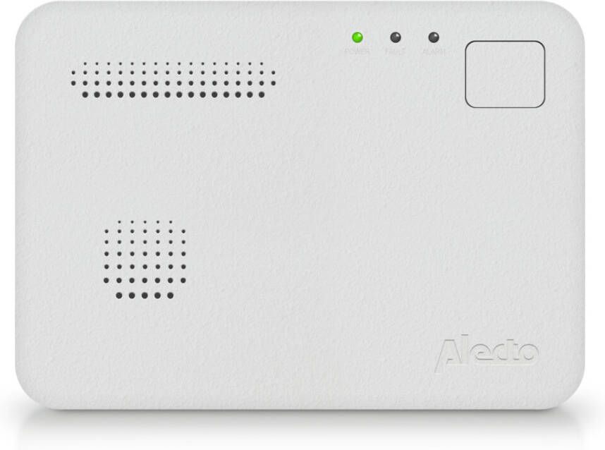 Alecto Koolmonoxidemelder Met 10 Jaar Sensor Coa1910 Wit