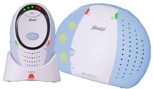 Alecto Full Eco Dect Babyfoon Dbx 85 Eco Wit blauw online kopen