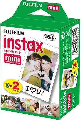 Fujifilm Instax Mini Instant Film 10 x 2 Pack Wit