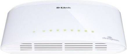 D Link DGS 1008D 8 poorts gigabit switch