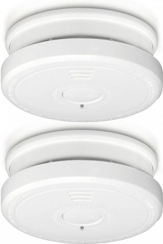 Alecto Rookmelder, 2 Pack Sa20 2x Wit