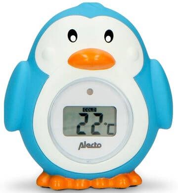 Alecto &#xAE, Kamer en badthermometer, pingu&#xEF, n