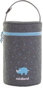 Miniland Geï, soleerde dubbele zak thermibag azuurblauw 700ml