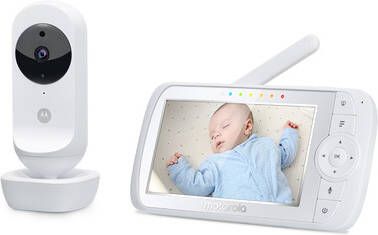 Motorola Video babyfoon VM35 met 5, 0 LCD kleurenscherm