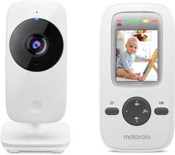 Motorola Video babyfoon VM481 met 2, 0 LCD kleurenscherm