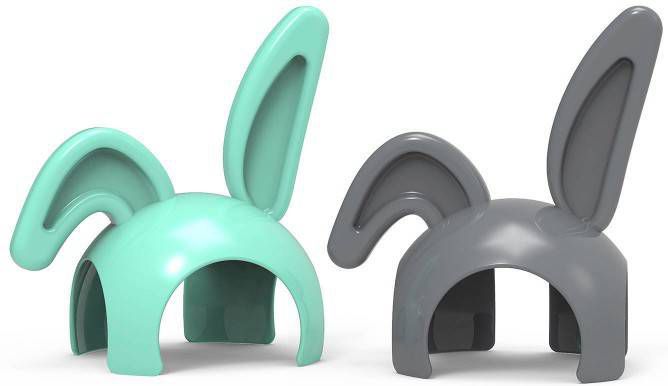 Alecto Cover Divm 850 Divm ears Groen grijs