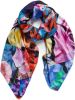 Desigual sjaal met bloemenprint multi online kopen