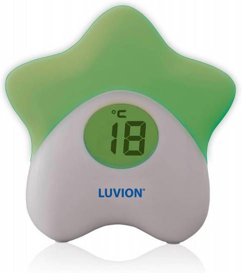 Luvion Glowstar nachtlampje/thermometer