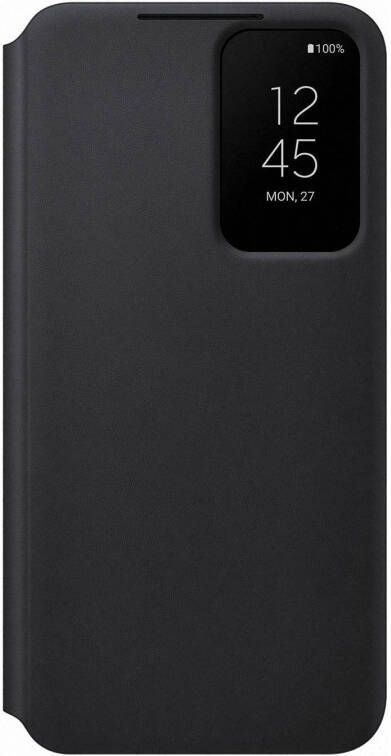 Samsung Galaxy S22 Smart Clear View Cover(Zwart )